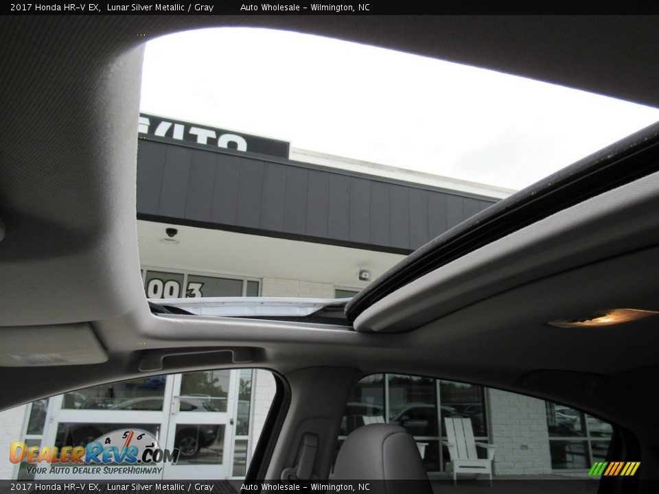 2017 Honda HR-V EX Lunar Silver Metallic / Gray Photo #14