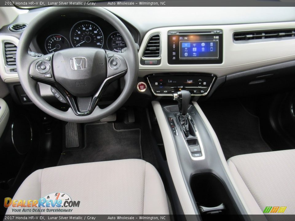 2017 Honda HR-V EX Lunar Silver Metallic / Gray Photo #15