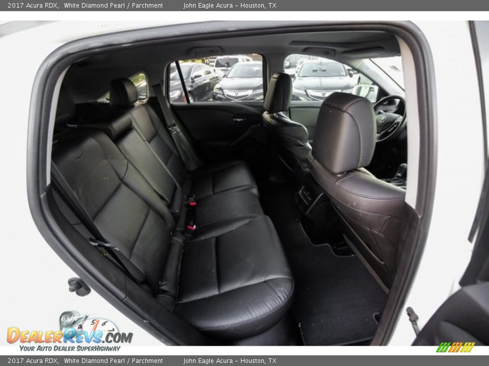 2017 Acura RDX White Diamond Pearl / Parchment Photo #24