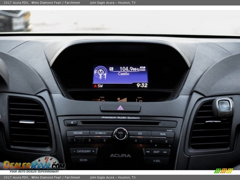 2017 Acura RDX White Diamond Pearl / Parchment Photo #29