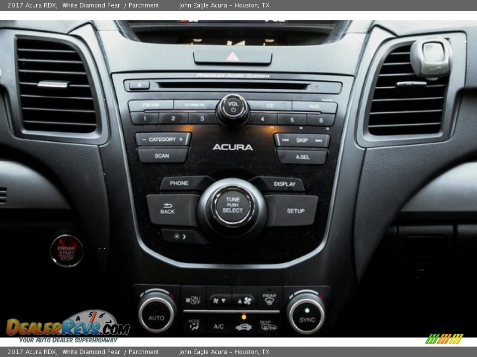 2017 Acura RDX White Diamond Pearl / Parchment Photo #30