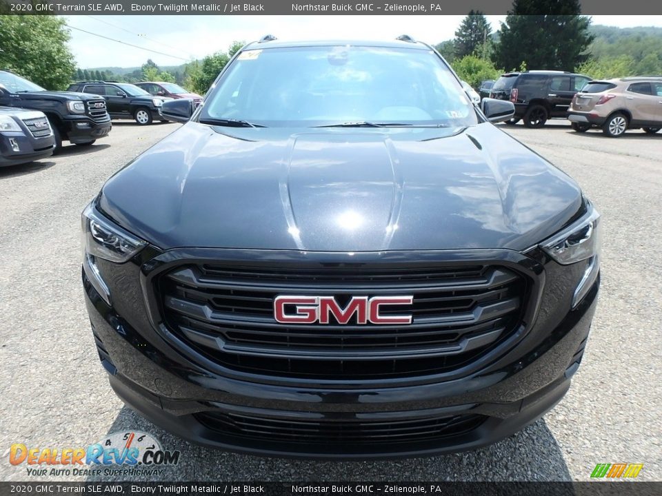 2020 GMC Terrain SLE AWD Ebony Twilight Metallic / Jet Black Photo #2