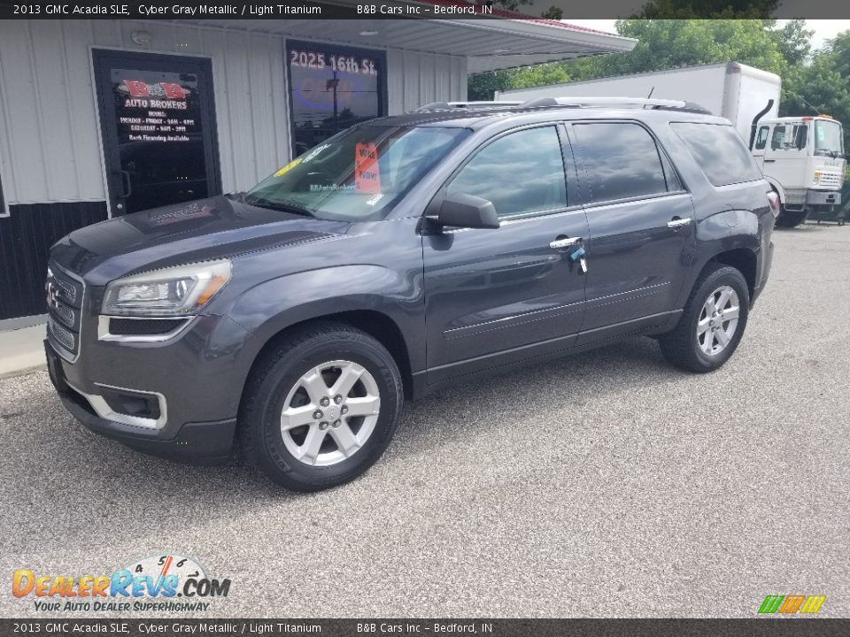 2013 GMC Acadia SLE Cyber Gray Metallic / Light Titanium Photo #1