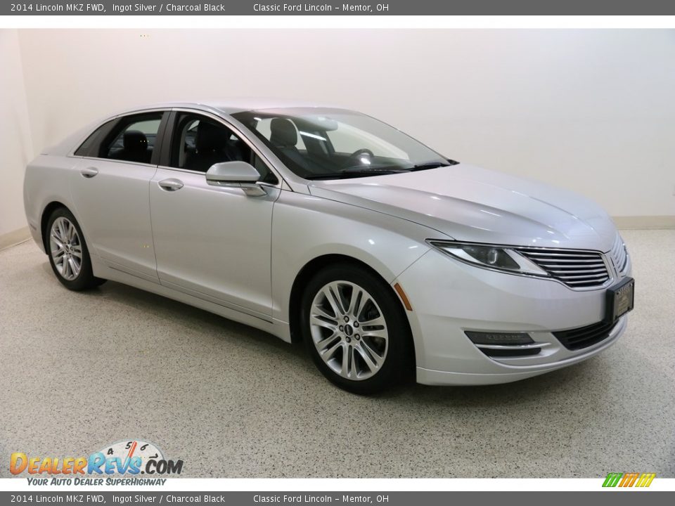 2014 Lincoln MKZ FWD Ingot Silver / Charcoal Black Photo #1