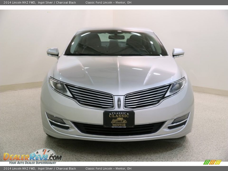 2014 Lincoln MKZ FWD Ingot Silver / Charcoal Black Photo #2