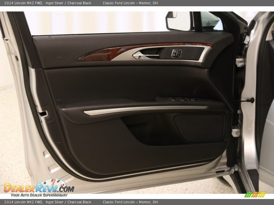 2014 Lincoln MKZ FWD Ingot Silver / Charcoal Black Photo #5