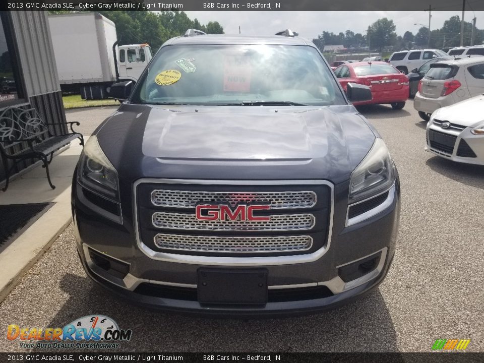 2013 GMC Acadia SLE Cyber Gray Metallic / Light Titanium Photo #4