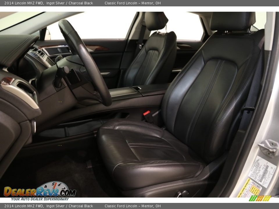 2014 Lincoln MKZ FWD Ingot Silver / Charcoal Black Photo #6
