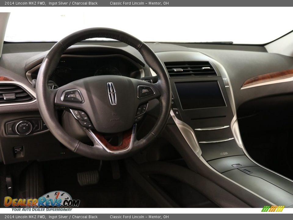 2014 Lincoln MKZ FWD Ingot Silver / Charcoal Black Photo #7