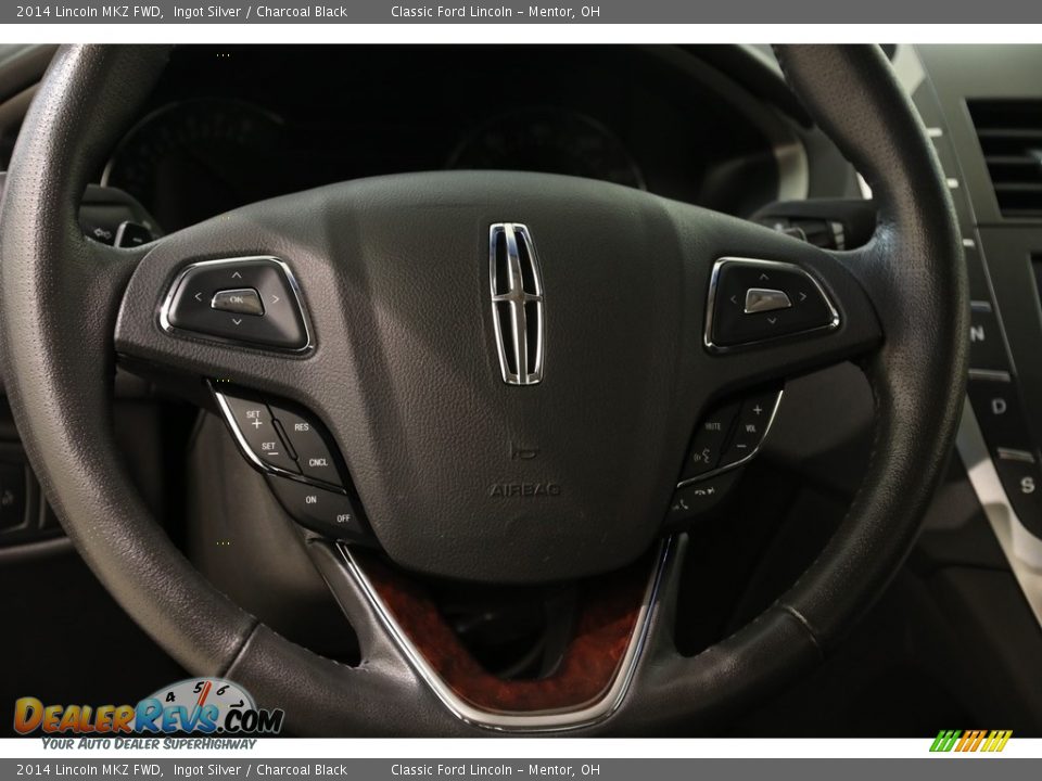 2014 Lincoln MKZ FWD Ingot Silver / Charcoal Black Photo #8