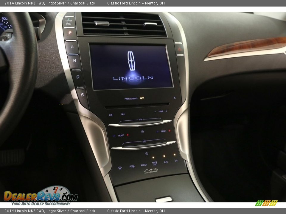 2014 Lincoln MKZ FWD Ingot Silver / Charcoal Black Photo #10