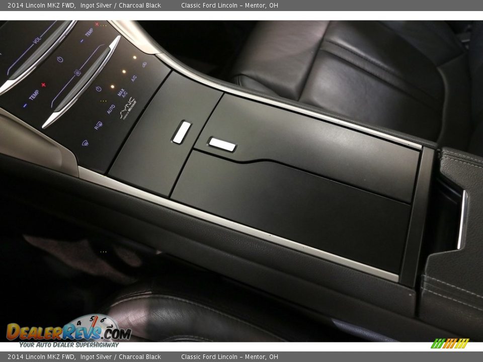2014 Lincoln MKZ FWD Ingot Silver / Charcoal Black Photo #16