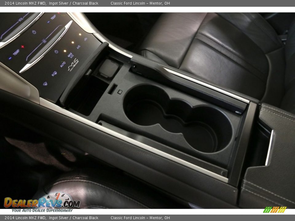 2014 Lincoln MKZ FWD Ingot Silver / Charcoal Black Photo #17