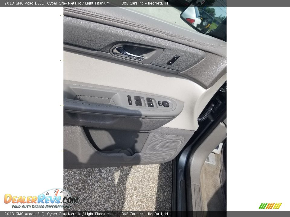 2013 GMC Acadia SLE Cyber Gray Metallic / Light Titanium Photo #11