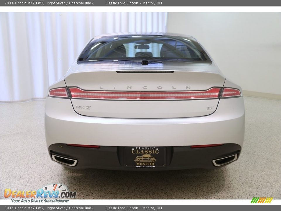 2014 Lincoln MKZ FWD Ingot Silver / Charcoal Black Photo #21