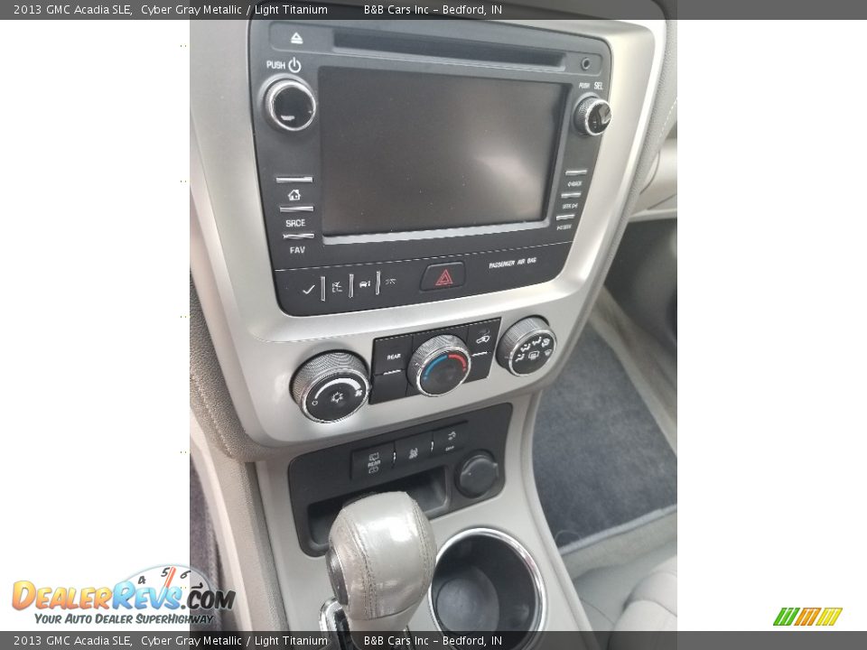 2013 GMC Acadia SLE Cyber Gray Metallic / Light Titanium Photo #14