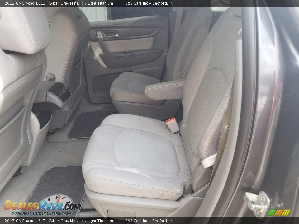 2013 GMC Acadia SLE Cyber Gray Metallic / Light Titanium Photo #16