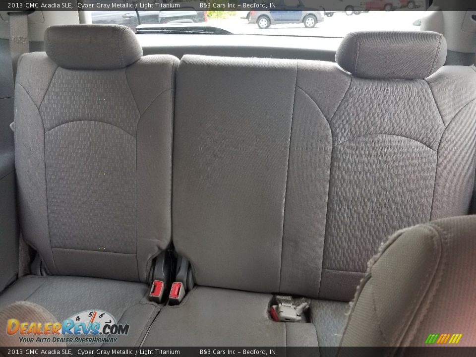 2013 GMC Acadia SLE Cyber Gray Metallic / Light Titanium Photo #18