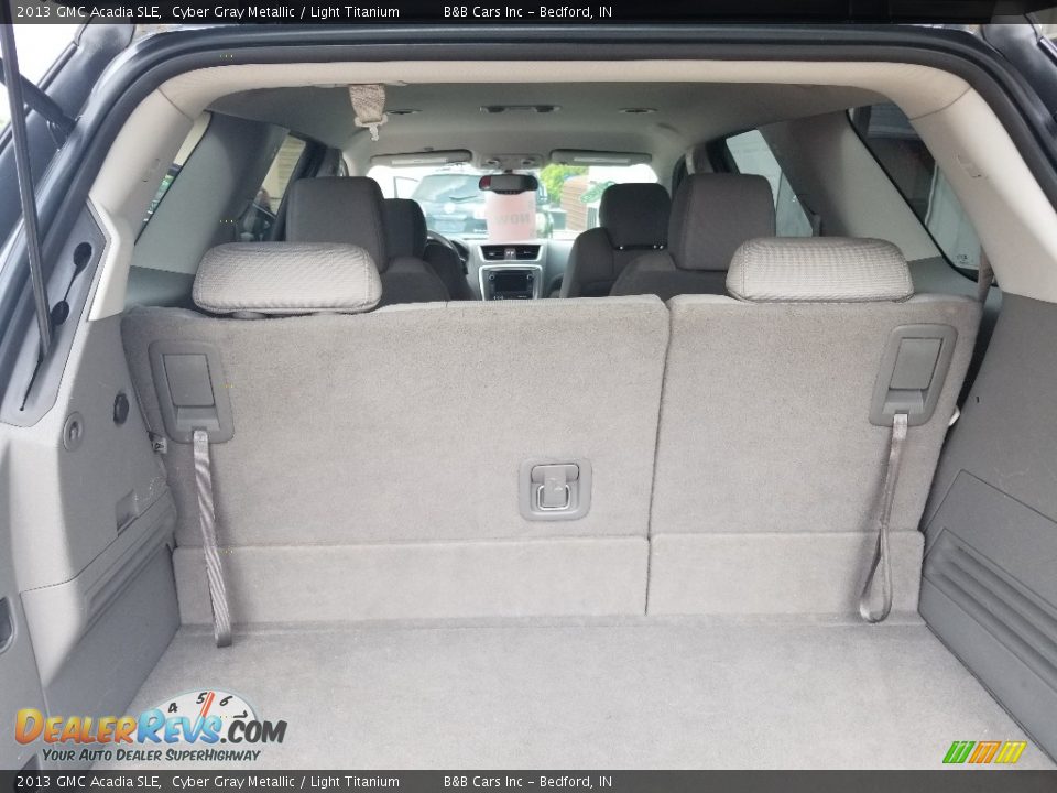 2013 GMC Acadia SLE Cyber Gray Metallic / Light Titanium Photo #19