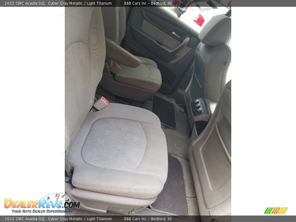2013 GMC Acadia SLE Cyber Gray Metallic / Light Titanium Photo #20
