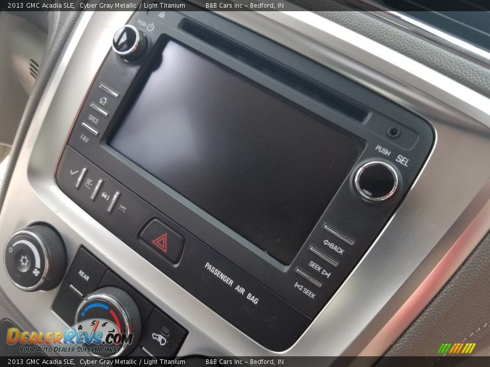 2013 GMC Acadia SLE Cyber Gray Metallic / Light Titanium Photo #24