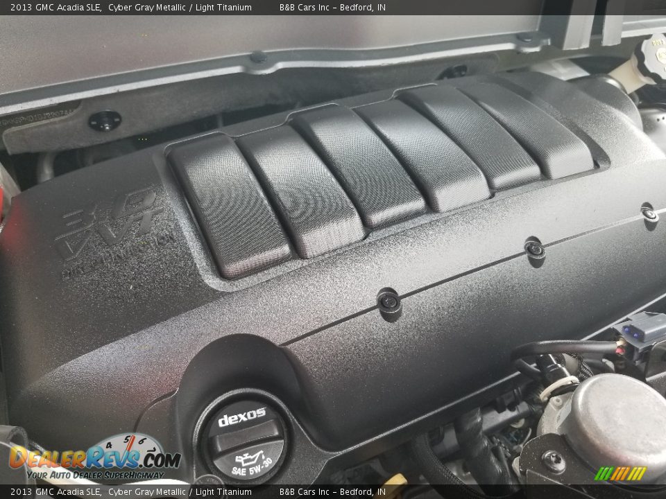 2013 GMC Acadia SLE Cyber Gray Metallic / Light Titanium Photo #26