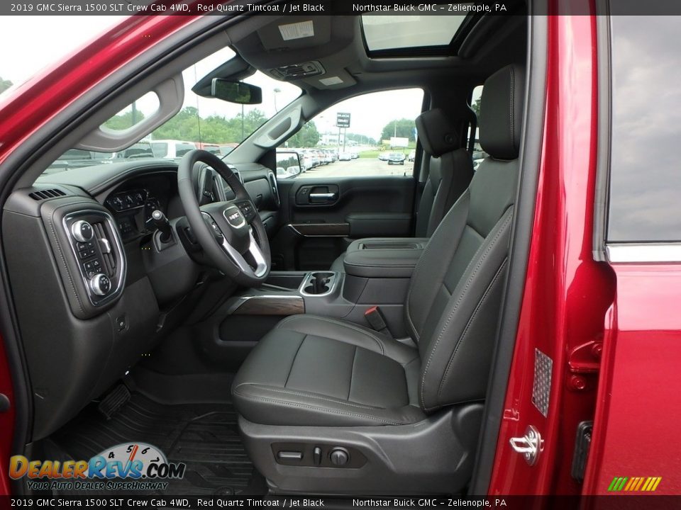 2019 GMC Sierra 1500 SLT Crew Cab 4WD Red Quartz Tintcoat / Jet Black Photo #11