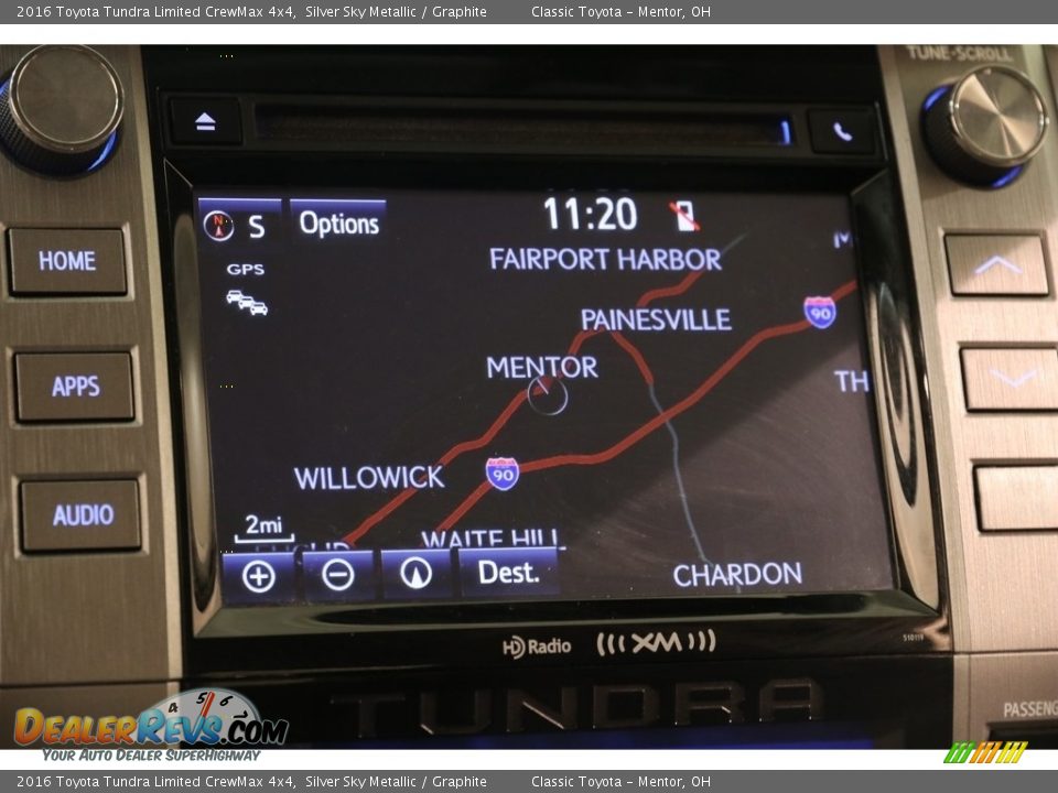 2016 Toyota Tundra Limited CrewMax 4x4 Silver Sky Metallic / Graphite Photo #12