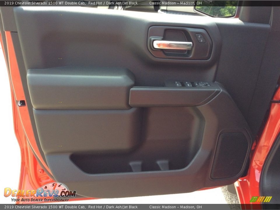 Door Panel of 2019 Chevrolet Silverado 1500 WT Double Cab Photo #8