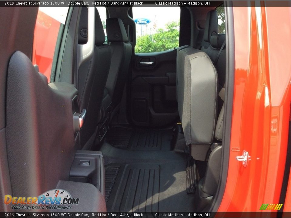 2019 Chevrolet Silverado 1500 WT Double Cab Red Hot / Dark Ash/Jet Black Photo #22