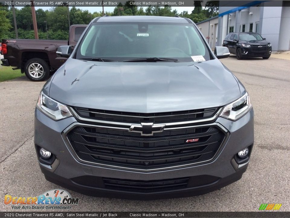 2020 Chevrolet Traverse RS AWD Satin Steel Metallic / Jet Black Photo #2