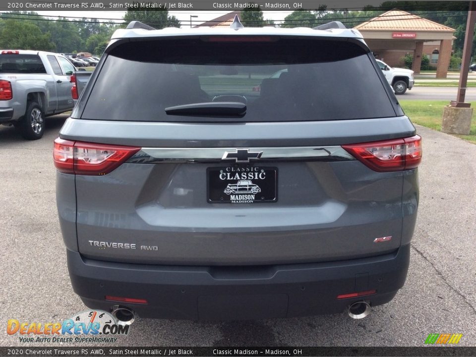 2020 Chevrolet Traverse RS AWD Satin Steel Metallic / Jet Black Photo #6