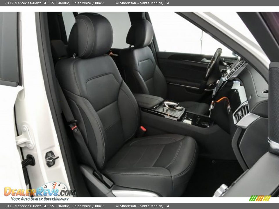 2019 Mercedes-Benz GLS 550 4Matic Polar White / Black Photo #5