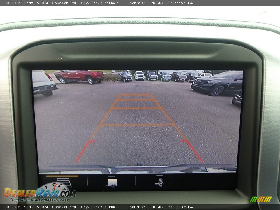 2019 GMC Sierra 1500 SLT Crew Cab 4WD Onyx Black / Jet Black Photo #20