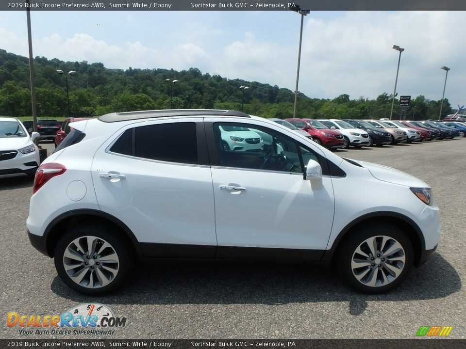 2019 Buick Encore Preferred AWD Summit White / Ebony Photo #4