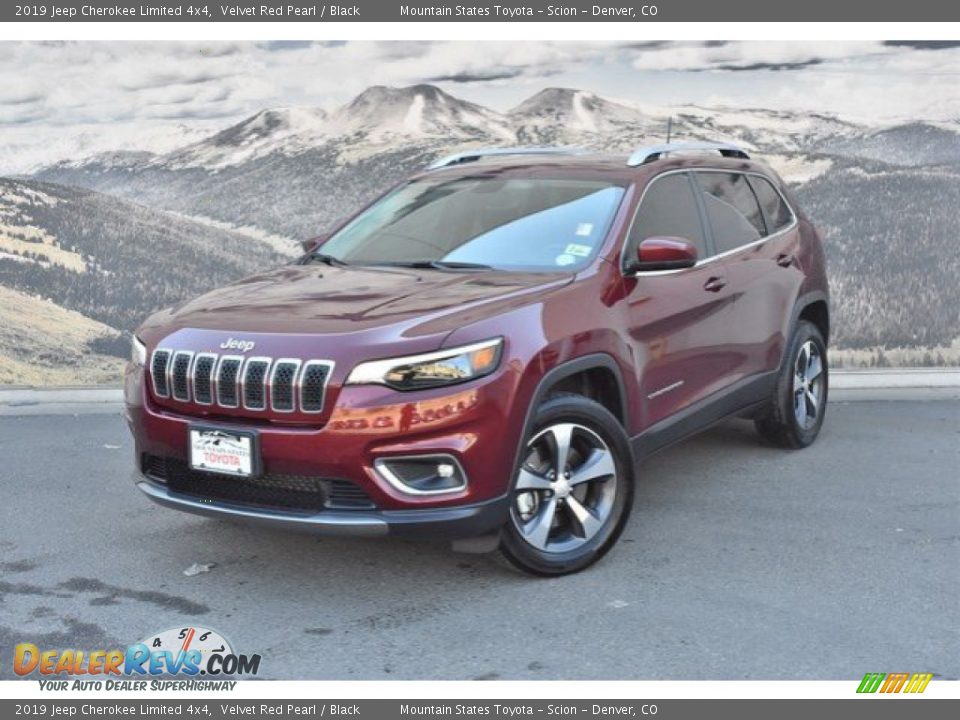 2019 Jeep Cherokee Limited 4x4 Velvet Red Pearl / Black Photo #5