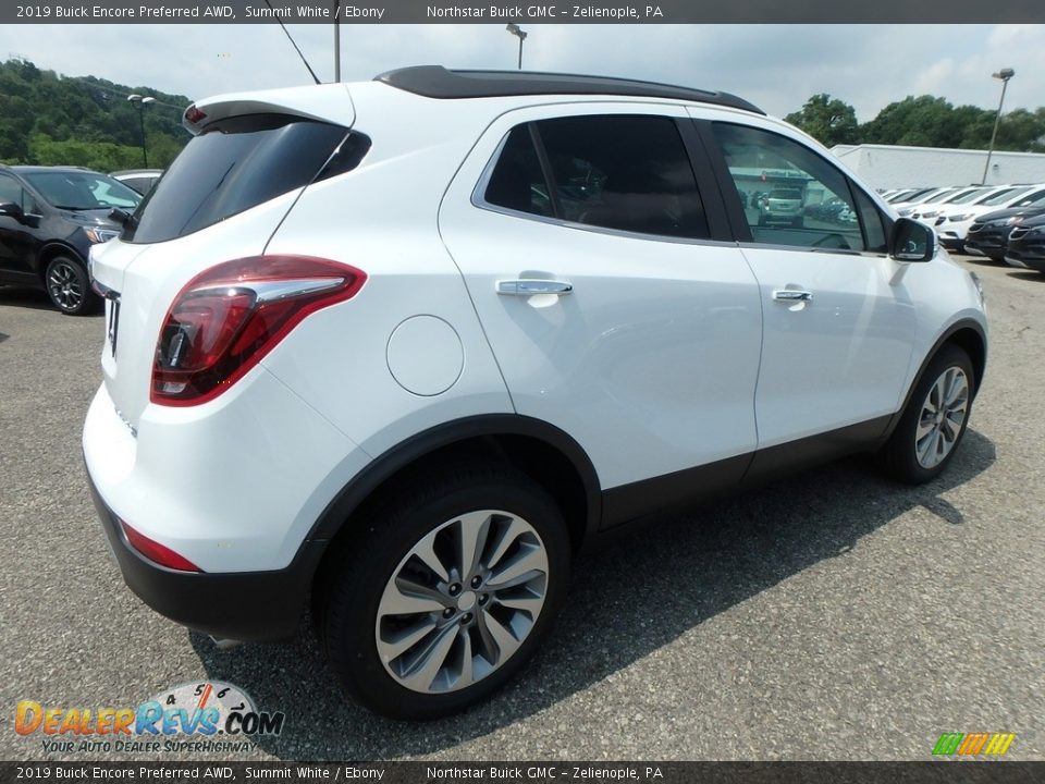 2019 Buick Encore Preferred AWD Summit White / Ebony Photo #5