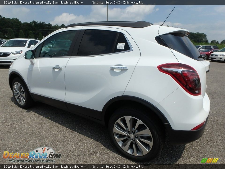 2019 Buick Encore Preferred AWD Summit White / Ebony Photo #8