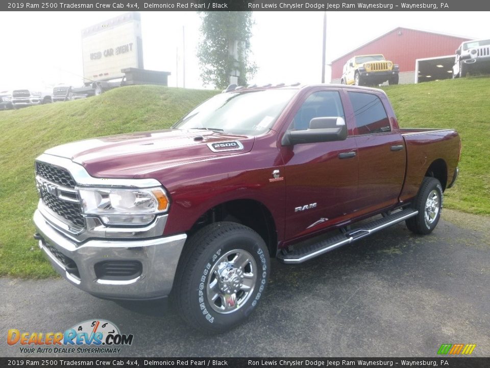2019 Ram 2500 Tradesman Crew Cab 4x4 Delmonico Red Pearl / Black Photo #1