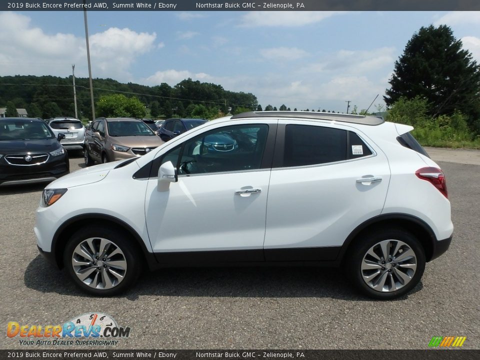 2019 Buick Encore Preferred AWD Summit White / Ebony Photo #9