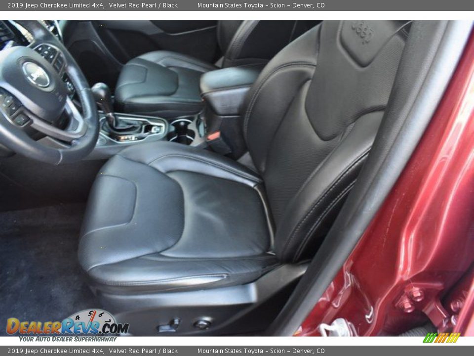 2019 Jeep Cherokee Limited 4x4 Velvet Red Pearl / Black Photo #11