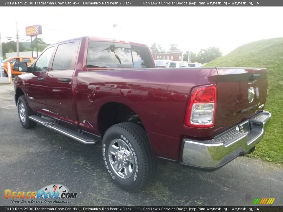 2019 Ram 2500 Tradesman Crew Cab 4x4 Delmonico Red Pearl / Black Photo #4