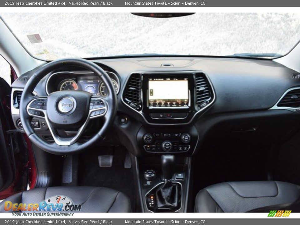 2019 Jeep Cherokee Limited 4x4 Velvet Red Pearl / Black Photo #13