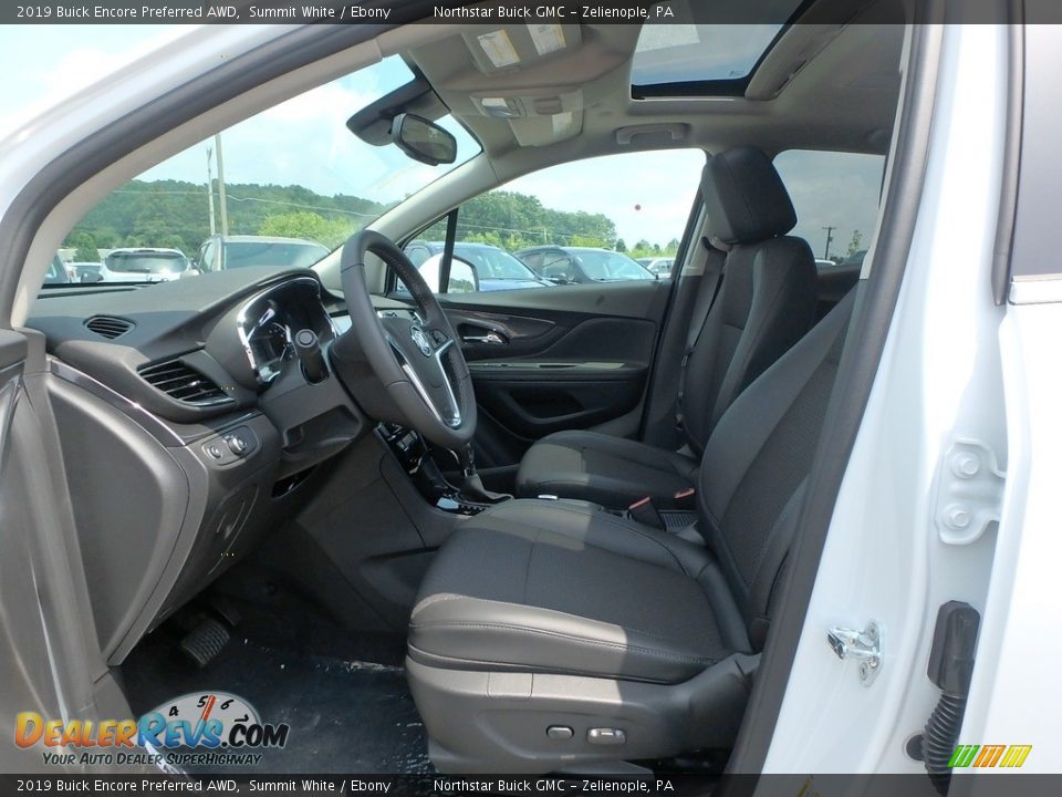 2019 Buick Encore Preferred AWD Summit White / Ebony Photo #12