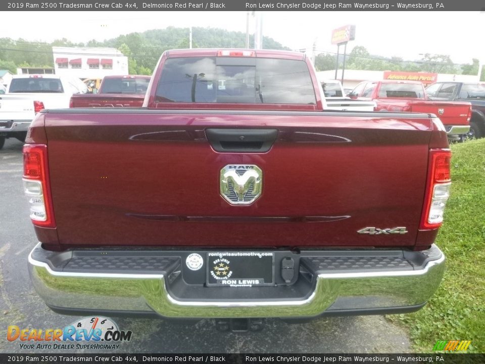 2019 Ram 2500 Tradesman Crew Cab 4x4 Delmonico Red Pearl / Black Photo #5