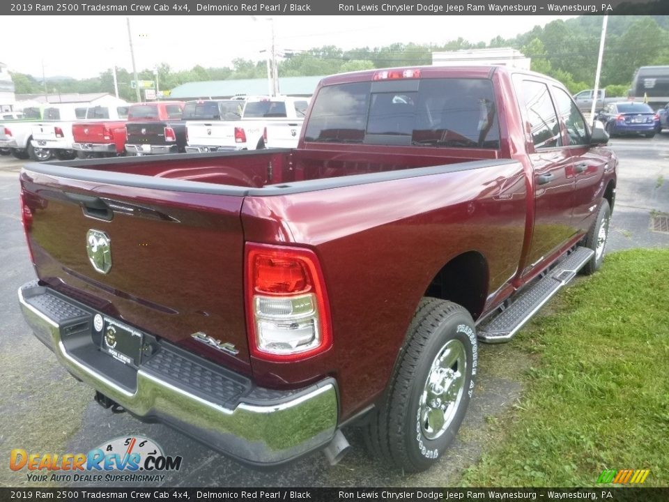 2019 Ram 2500 Tradesman Crew Cab 4x4 Delmonico Red Pearl / Black Photo #6