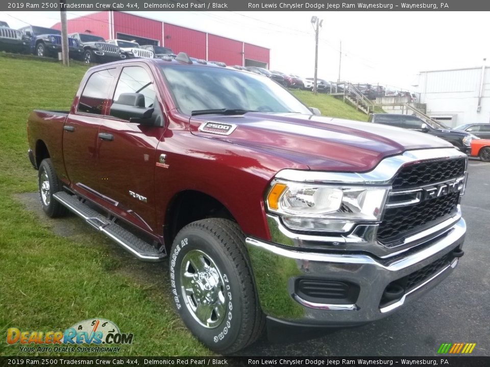 2019 Ram 2500 Tradesman Crew Cab 4x4 Delmonico Red Pearl / Black Photo #7