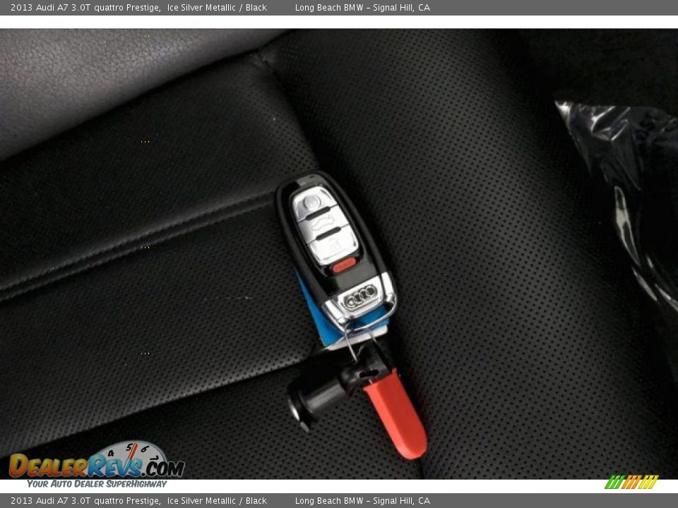 2013 Audi A7 3.0T quattro Prestige Ice Silver Metallic / Black Photo #11