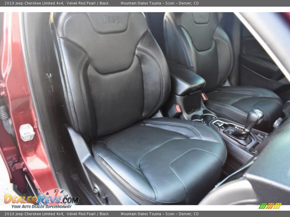 2019 Jeep Cherokee Limited 4x4 Velvet Red Pearl / Black Photo #18