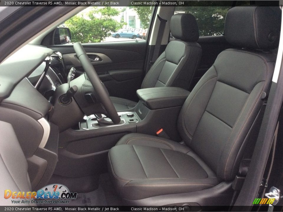 Front Seat of 2020 Chevrolet Traverse RS AWD Photo #10